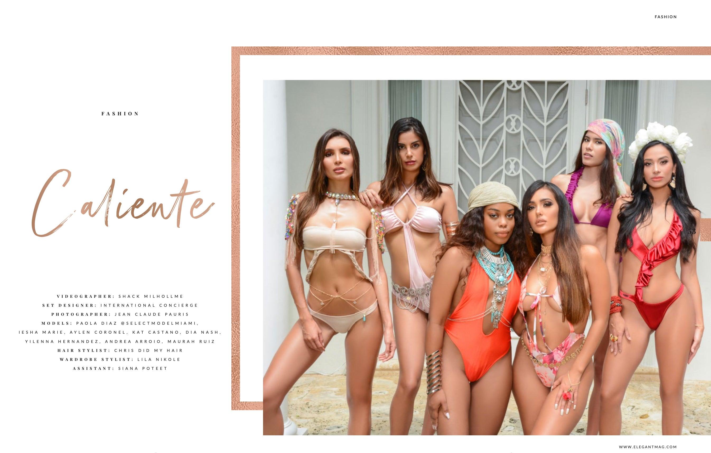 Elegant Magazine- Caliente' - Lila Nikole