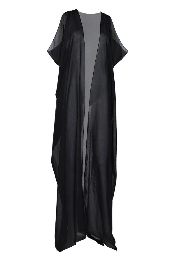 Black Grecian Cover Up - Lila Nikole