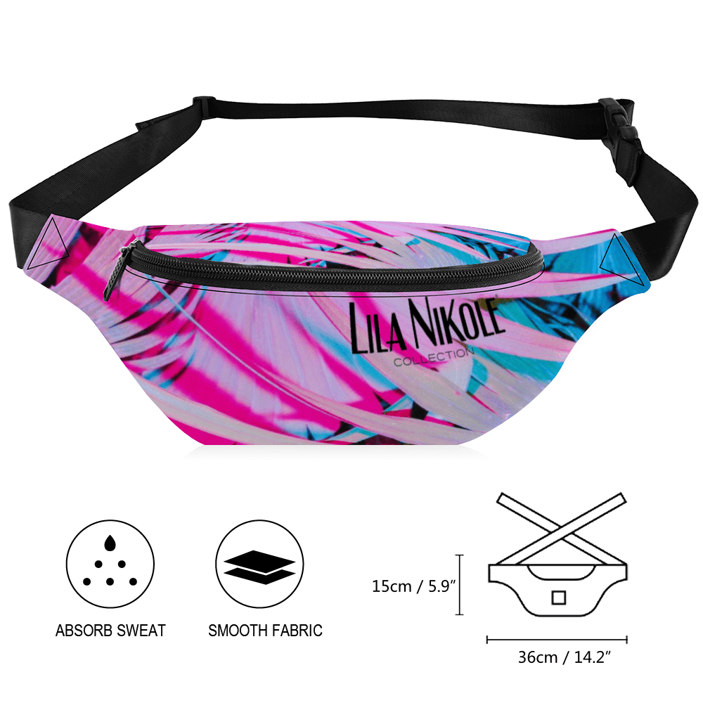 Wild Palms Fanny Pack - Lila Nikole