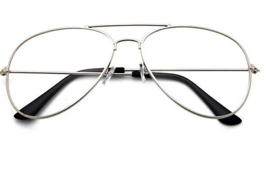 Silver Aviator Glasses - Lila Nikole