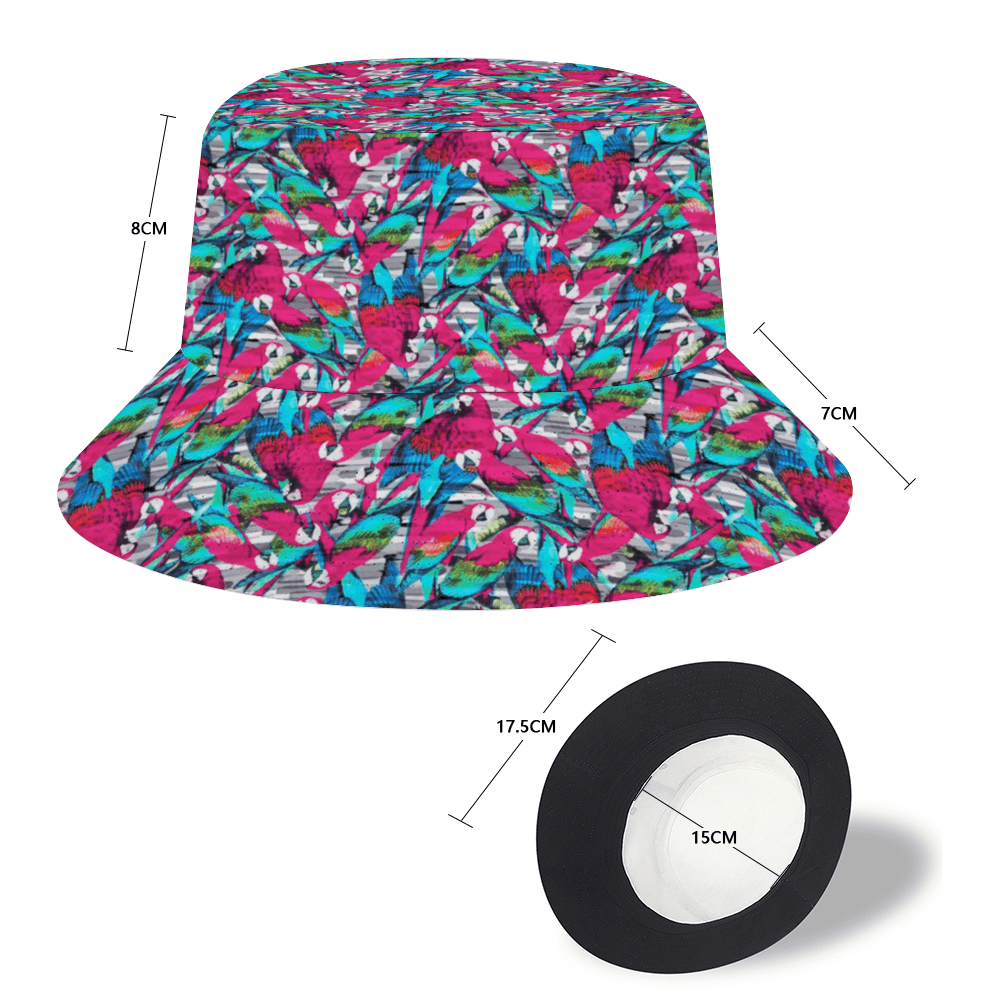 Parrot Jungle Bucket Hat - Lila Nikole