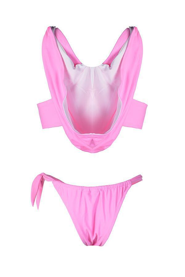 Pinky Hood Bikini - Lila Nikole