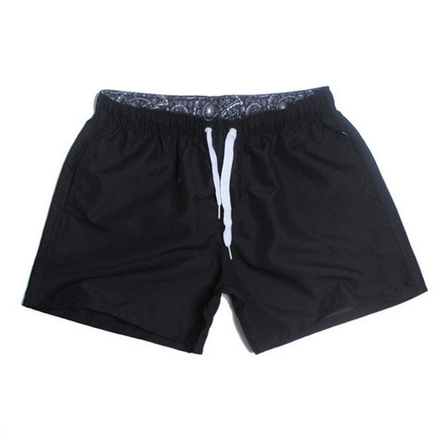 Men Solid Color Shorts - Lila Nikole