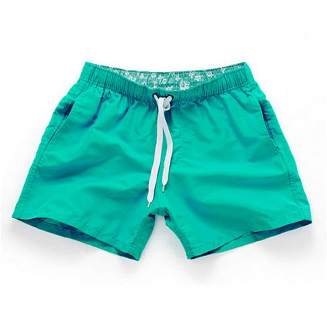 Men Solid Color Shorts - Lila Nikole