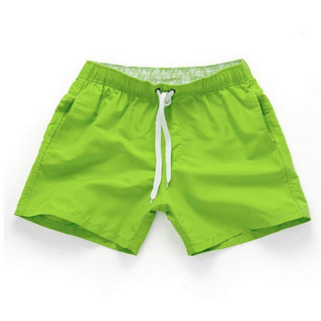 Men Solid Color Shorts - Lila Nikole