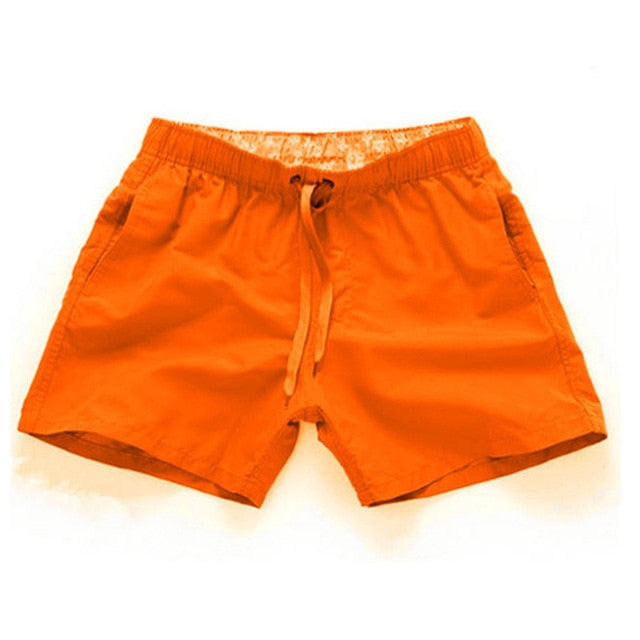 Men Solid Color Shorts - Lila Nikole