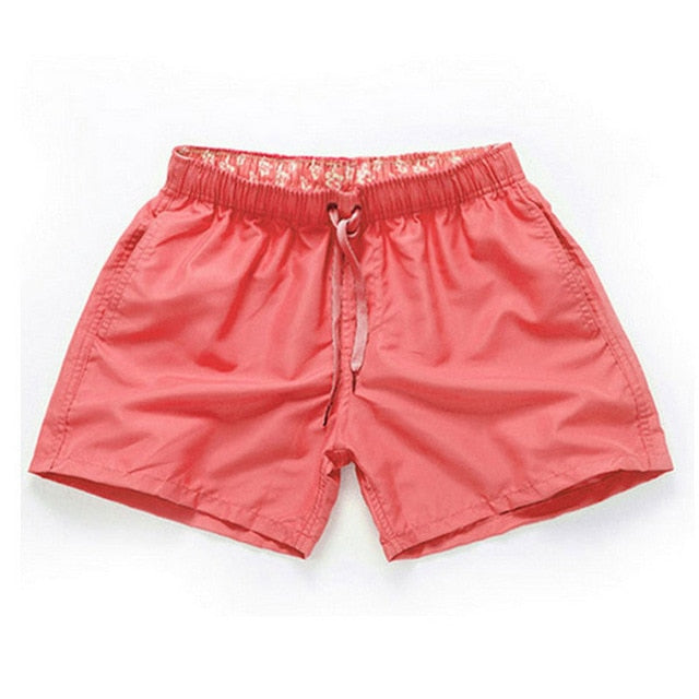 Men Solid Color Shorts - Lila Nikole