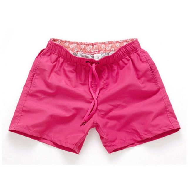 Men Solid Color Shorts - Lila Nikole