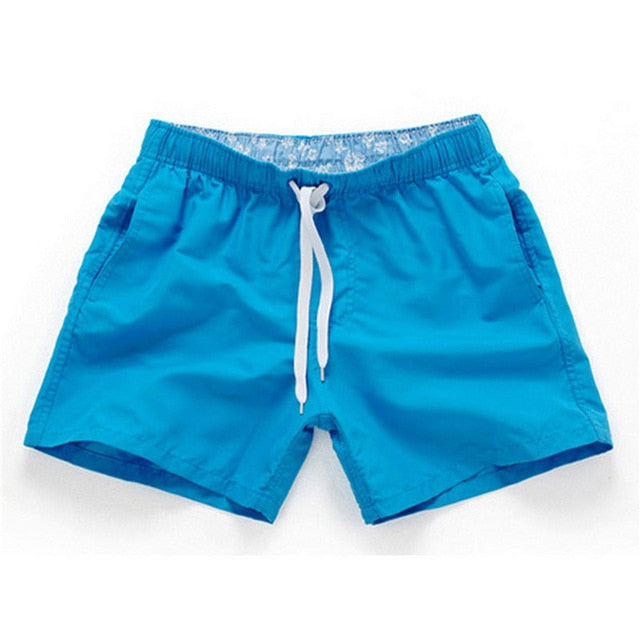 Men Solid Color Shorts - Lila Nikole