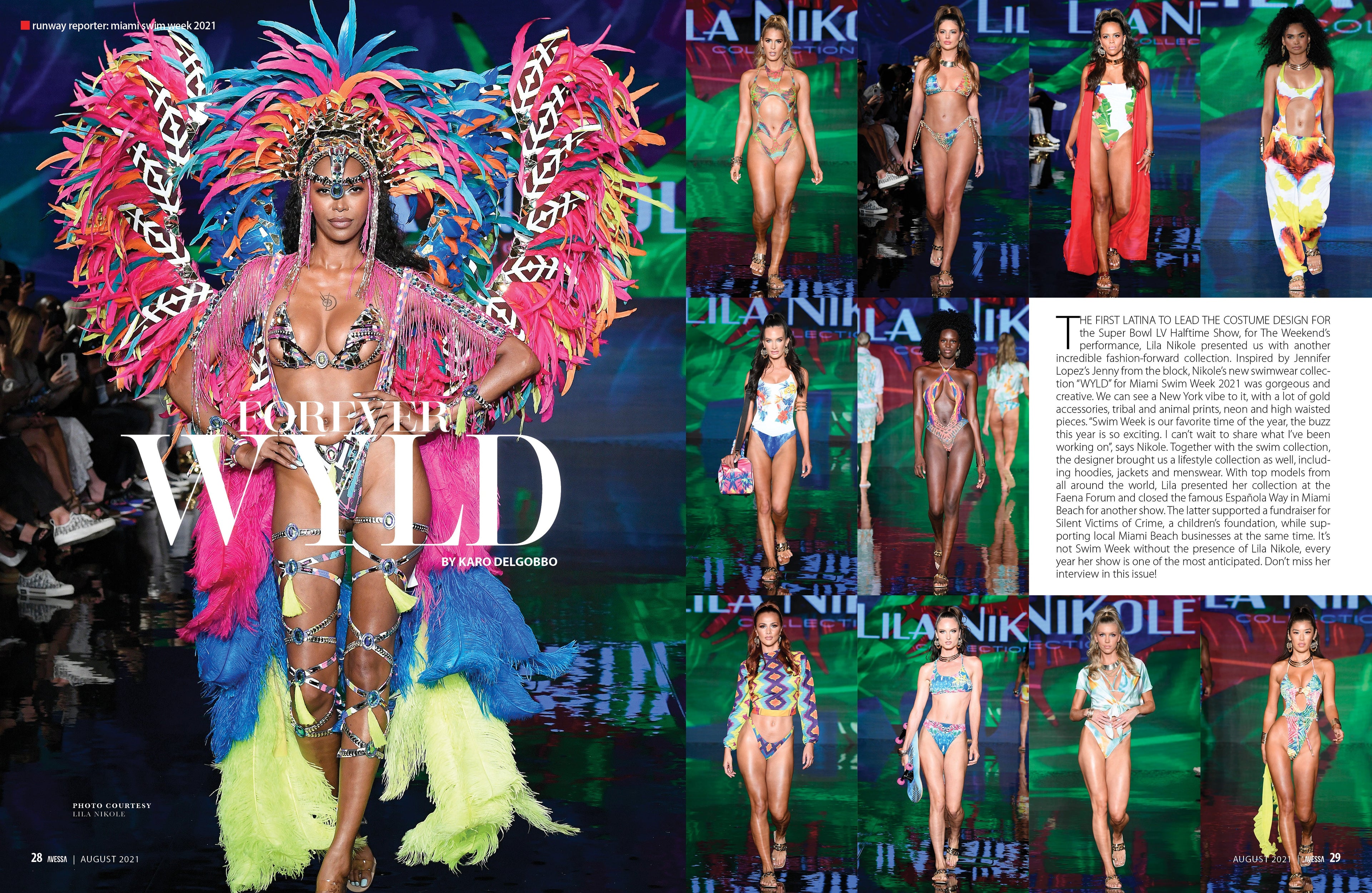 Miami Swim Week Feature Avessa Magazine