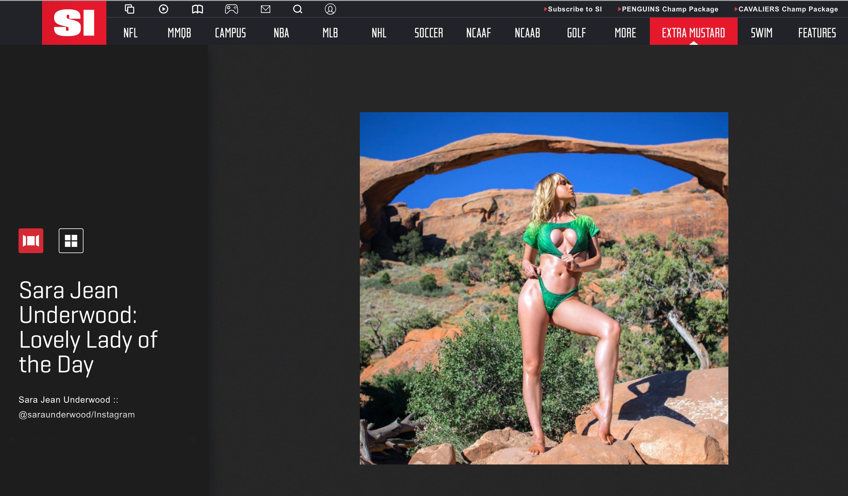 Sports Illustrated Swim- featuring Sara Underwood
