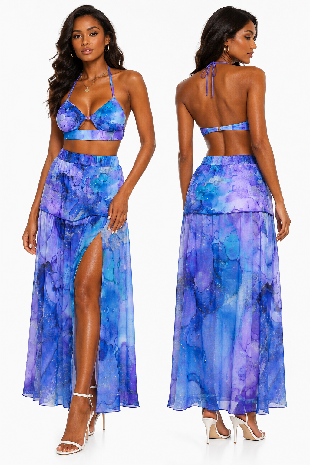 Tie Dye Dress Set