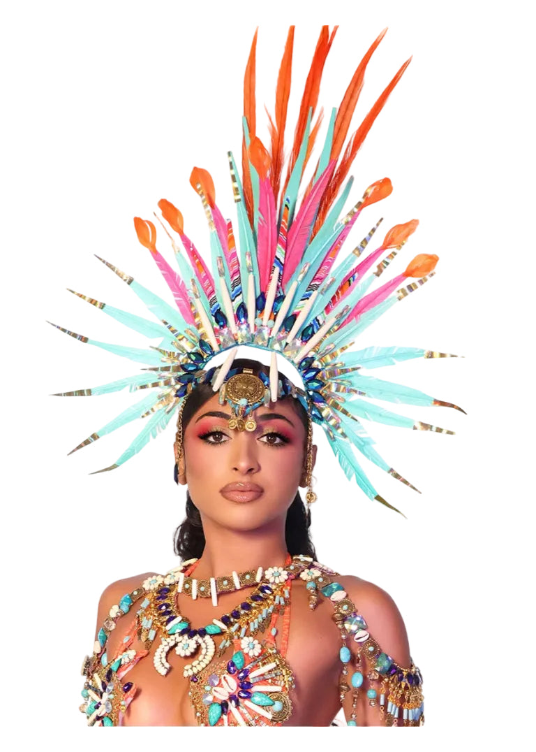 Anacaona Feather Head piece