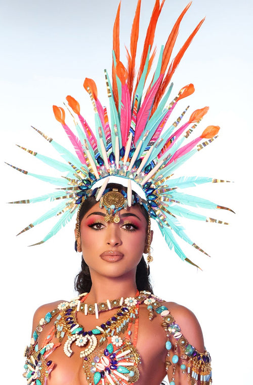 Anacaona Feather Head piece