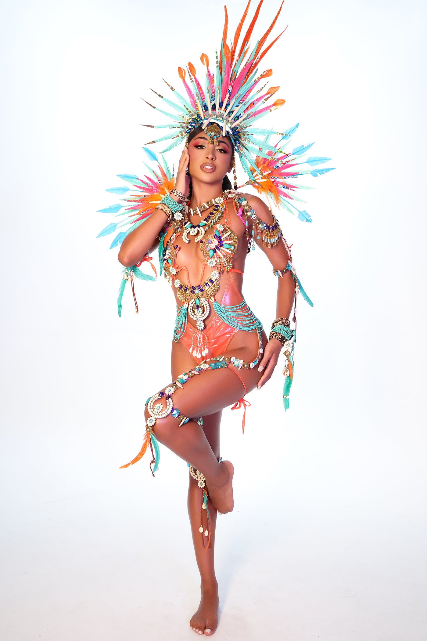 Anacaona High Waist Set