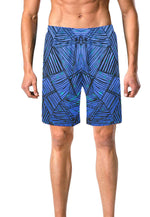 Safari Board Shorts- Blue - Lila Nikole