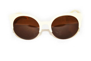 Wing Cream Sunglasses - Lila Nikole