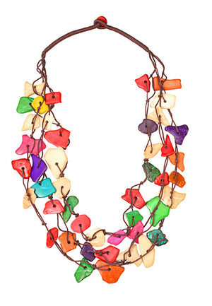 Color Rock Necklace - Lila Nikole