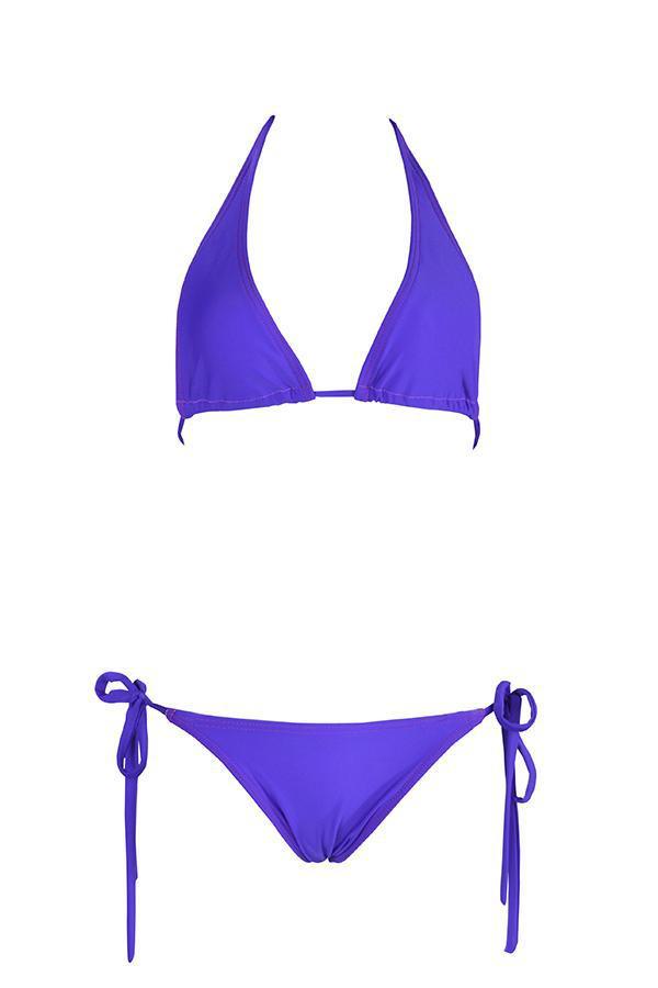 Classic Halter Bikini - Lila Nikole